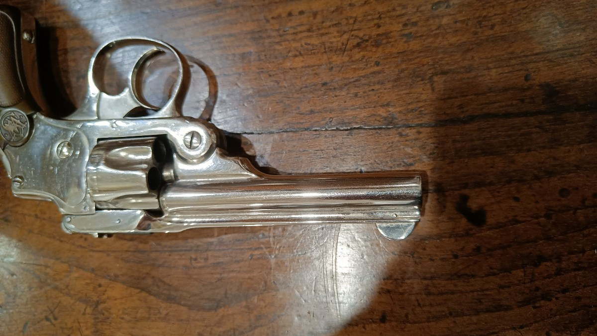 Révolver Smith & Wesson, Safety Hamerless, First Model, calibre 32, vers 1888, n°25418-photo-4