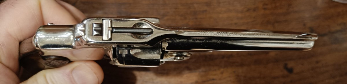 Révolver Smith & Wesson, Safety Hamerless, First Model, calibre 32, vers 1888, n°25418-photo-2