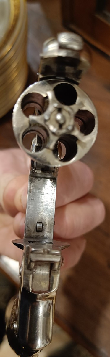 Révolver Smith & Wesson, Safety Hamerless, First Model, calibre 32, vers 1888, n°25418-photo-8