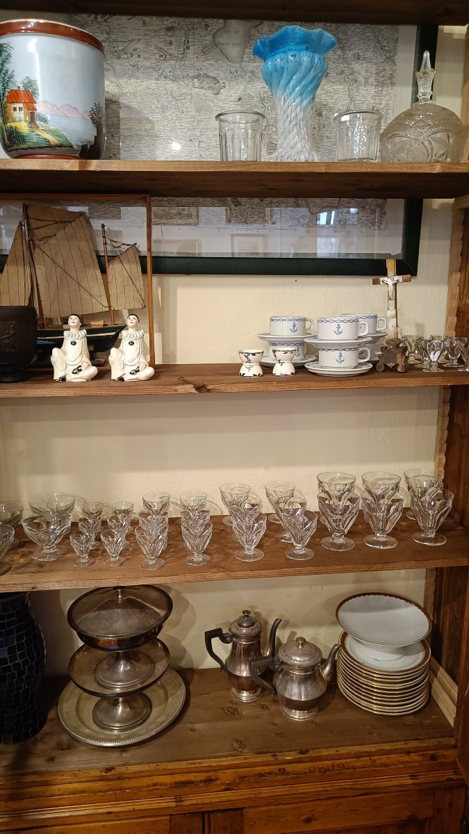 Large Display Bookcase From The 1900s Made Of Pitch Pine-photo-5