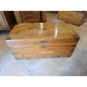 Malle de Marine en Camphrier 19ème