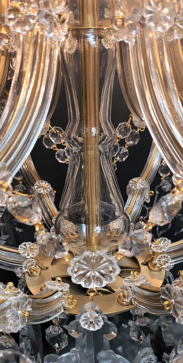 Proantic: Fantastique Lustre Maria-theresia à 6 Points Lumineux, Bron