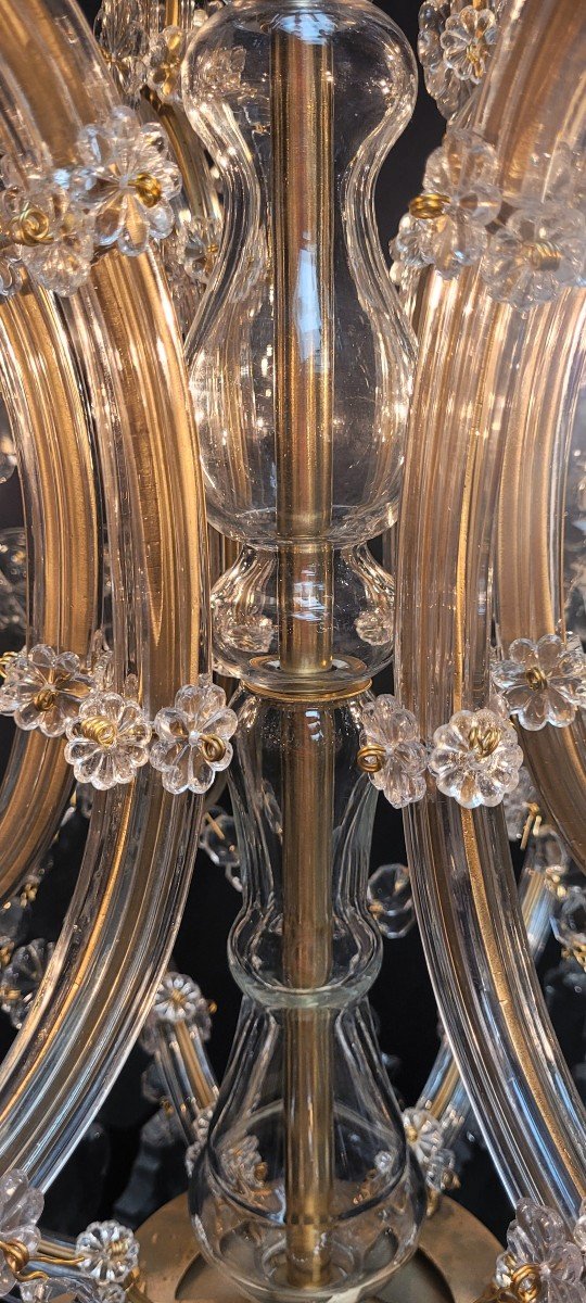 Proantic: Fantastique Lustre Maria-theresia à 6 Points Lumineux, Bron