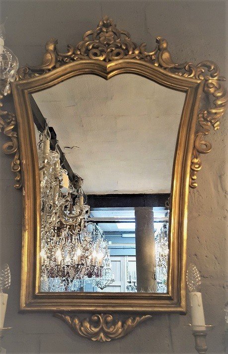 Miroir Français Louis XV-photo-4