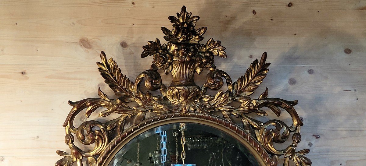 Louis XV Or Rococo Style Mirror.-photo-2