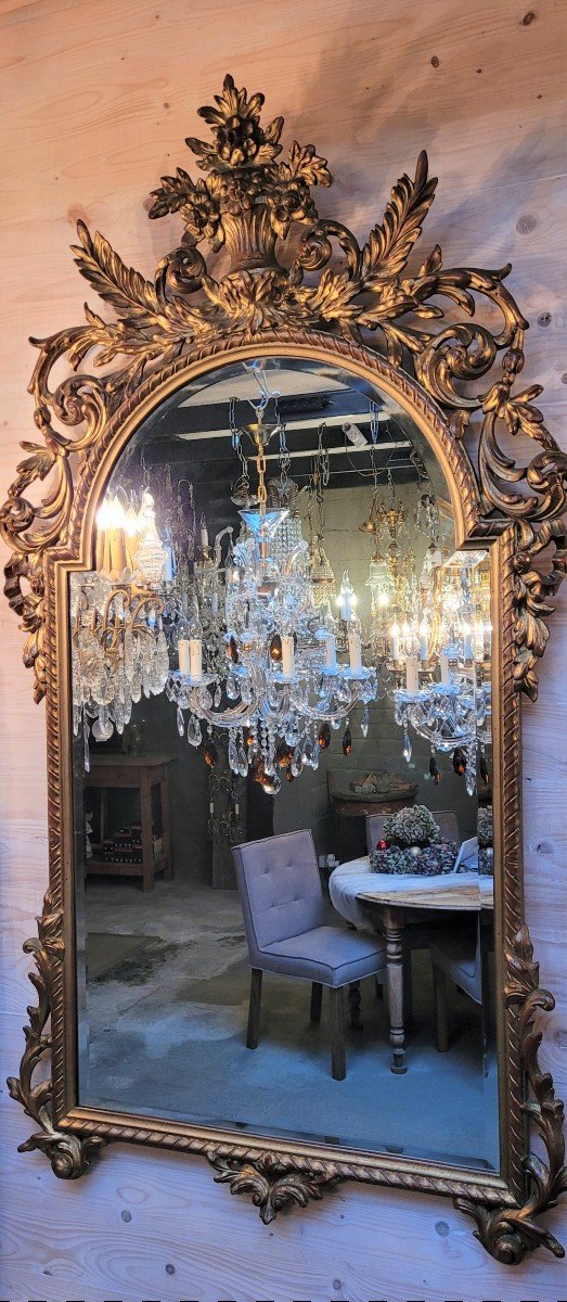 Louis XV Or Rococo Style Mirror.