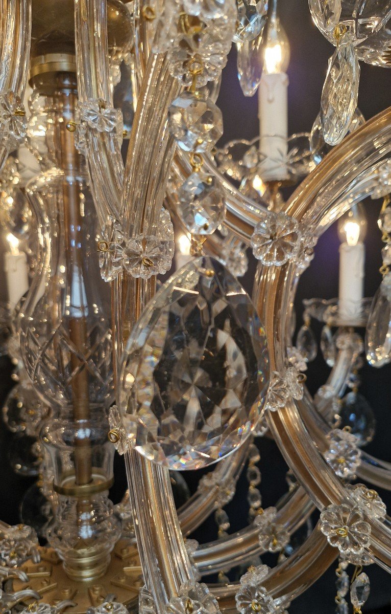 Proantic: Maria-theresia Chandelier With 15 Light Points.