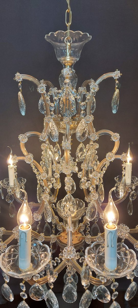 Proantic: Lustre Maria-theresia à 11 Points Lumineux