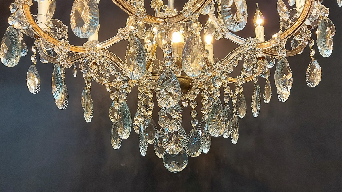Proantic: Lustre Maria-theresia à 11 Points Lumineux