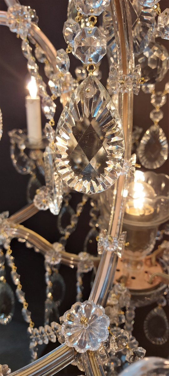 Proantic: Lustre Maria-theresia à 11 Points Lumineux