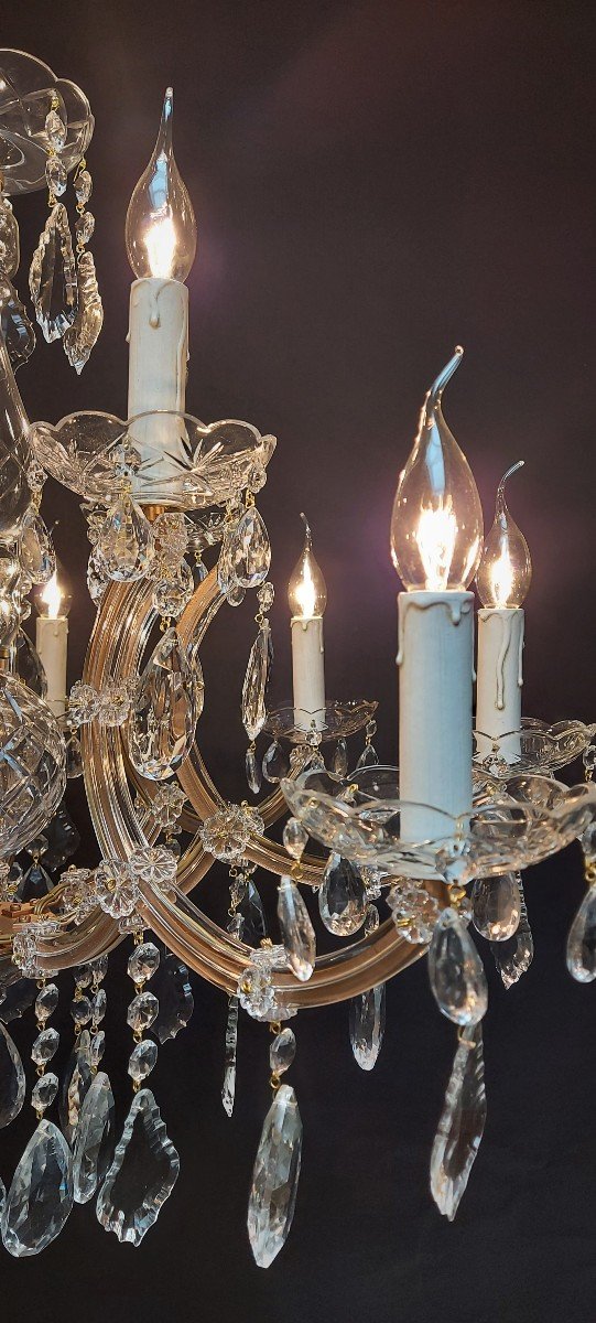 Proantic: Lustre Maria-theresia à 12 Points Lumineux