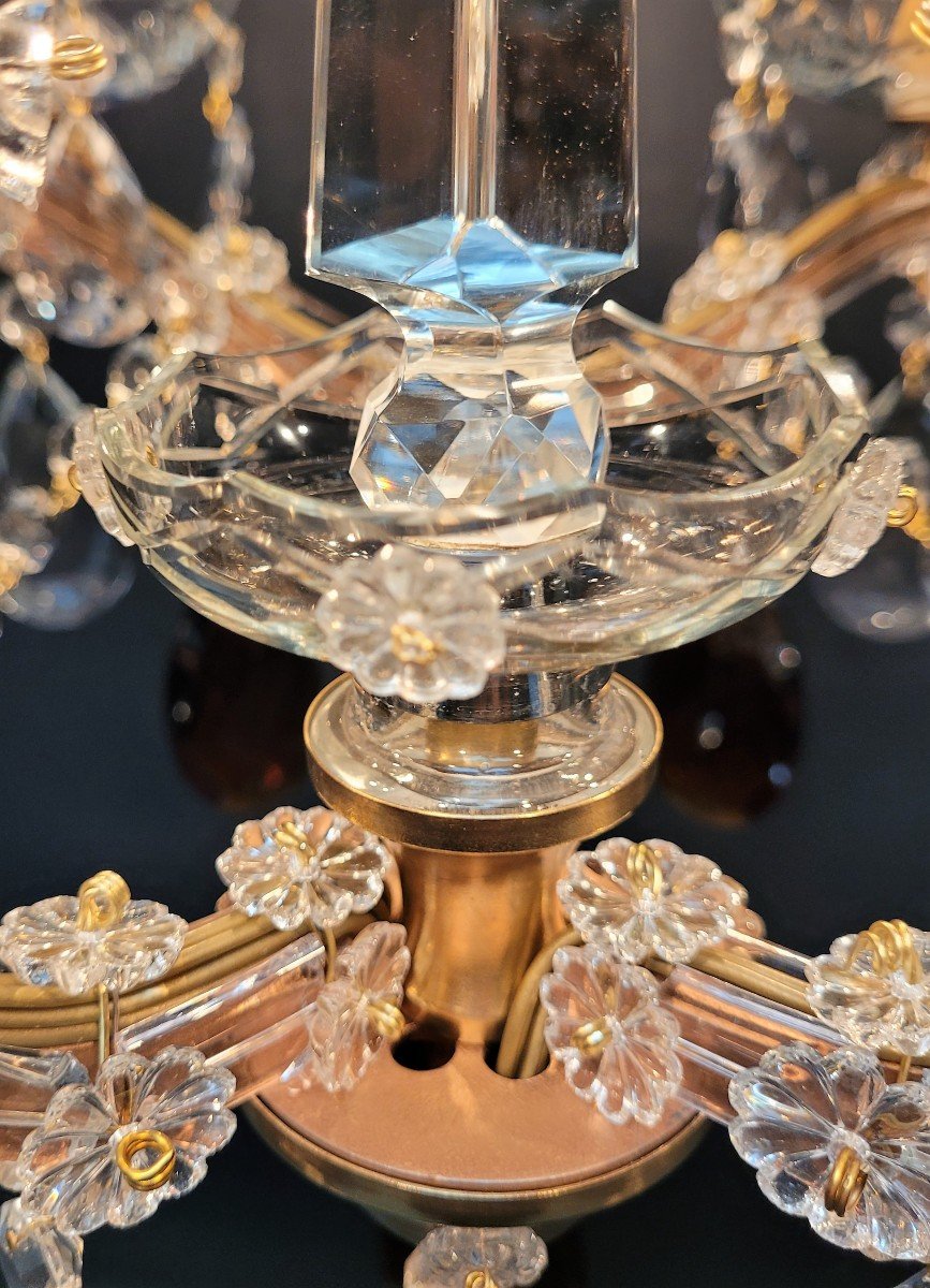 Proantic: Lustre Maria-theresia Avec 6 Points Lumineux