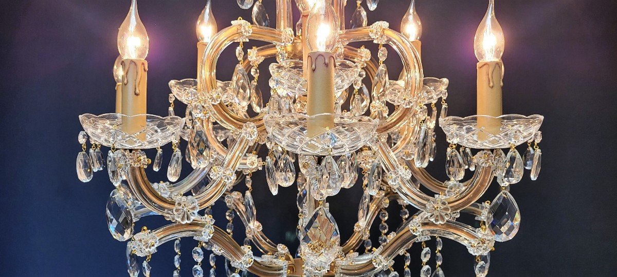 Lustre maria thérésia (cristal Lustre maria thérésia (cristal
