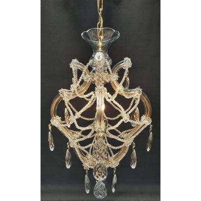 Pretty Maria-theresia 1 Light Chandelier.