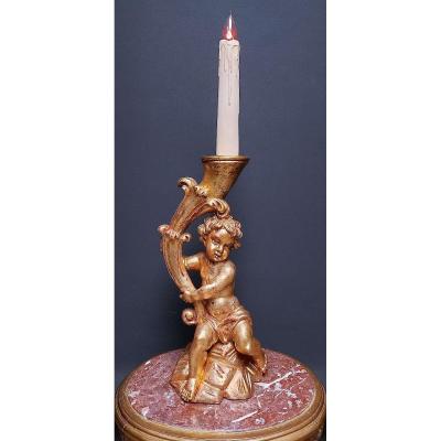 Angel Plaster Lamp.