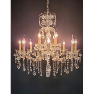 Maria-theresia Chandelier With 12 Light Points.