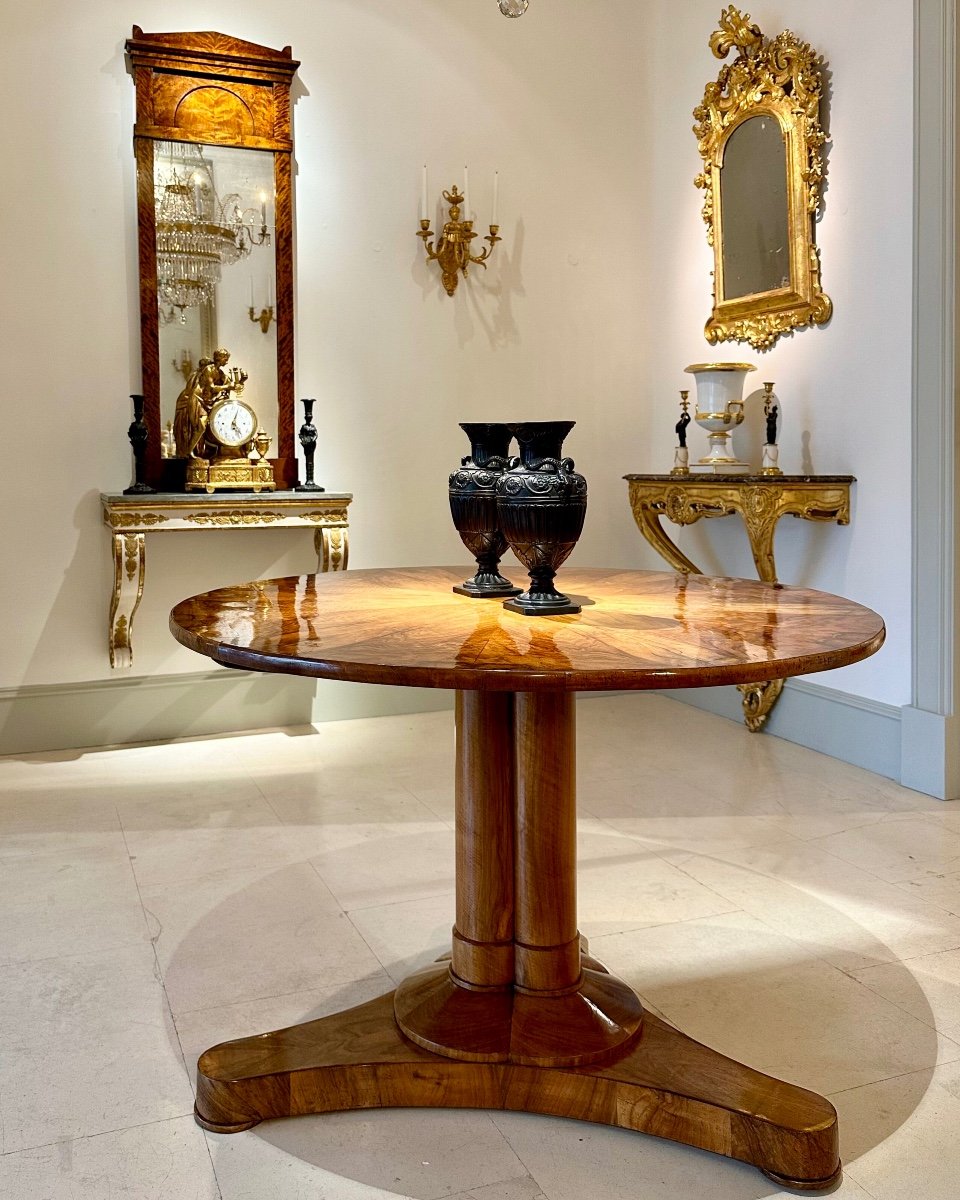 Austrian Biedermeier Tilt Top Table.-photo-4