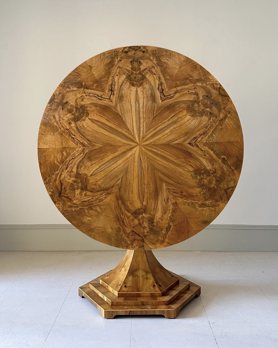 Table à plateau basculant Biedermeier-photo-2