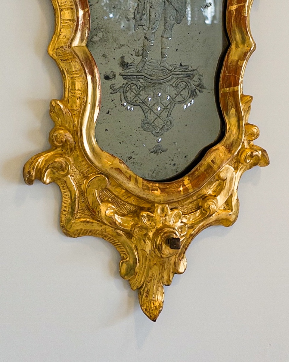 Pair Of 18th Century Spanish Régence Style Cornucopias-photo-4