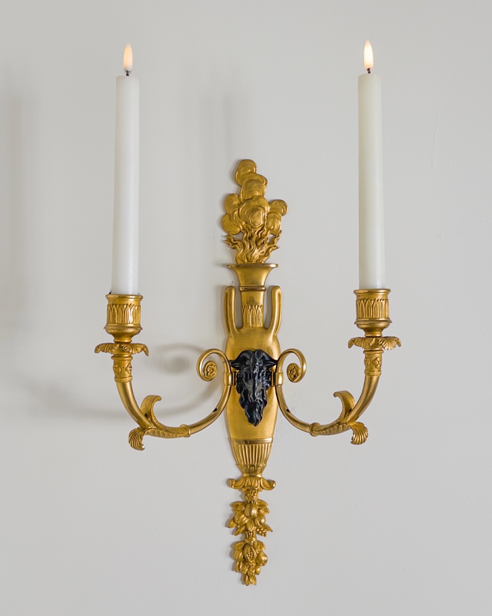 Pair Of Directoire Sconces-photo-2