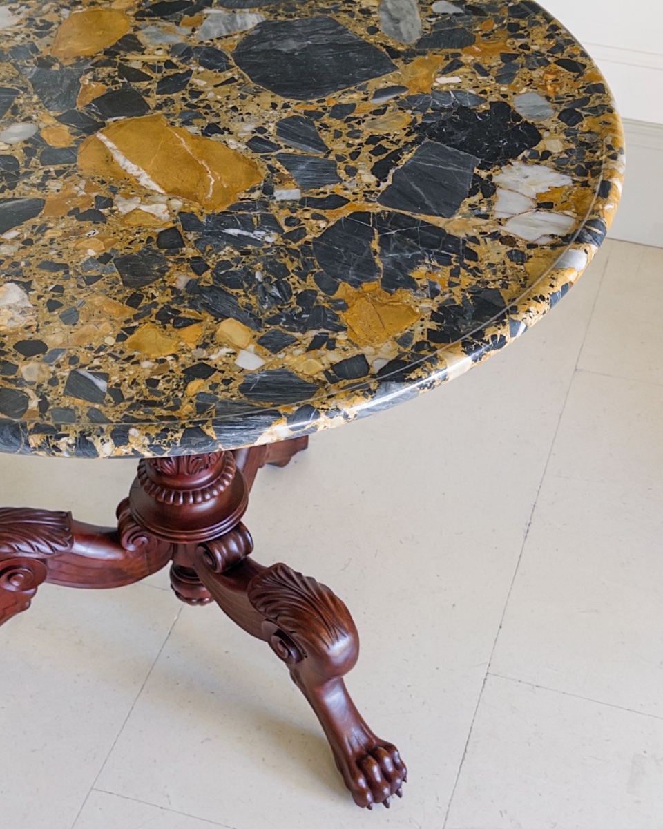 German Neoclassical Center Table-photo-2