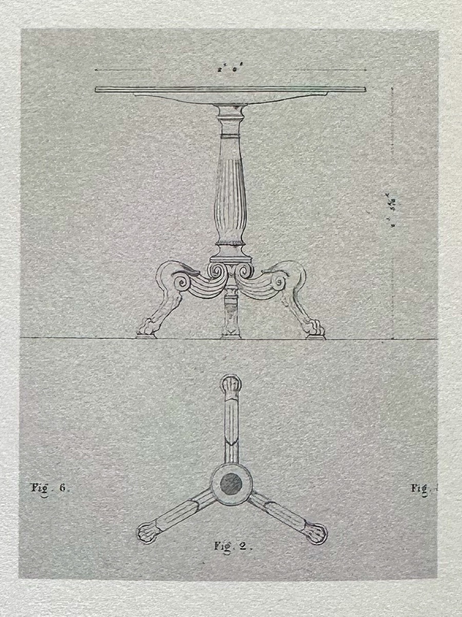 German Neoclassical Center Table-photo-1