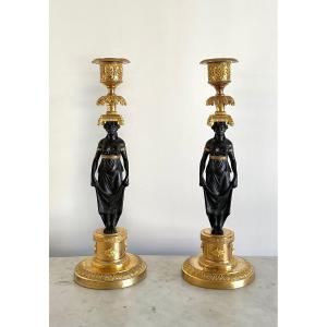 Pair Of Louis XVI Candlesticks