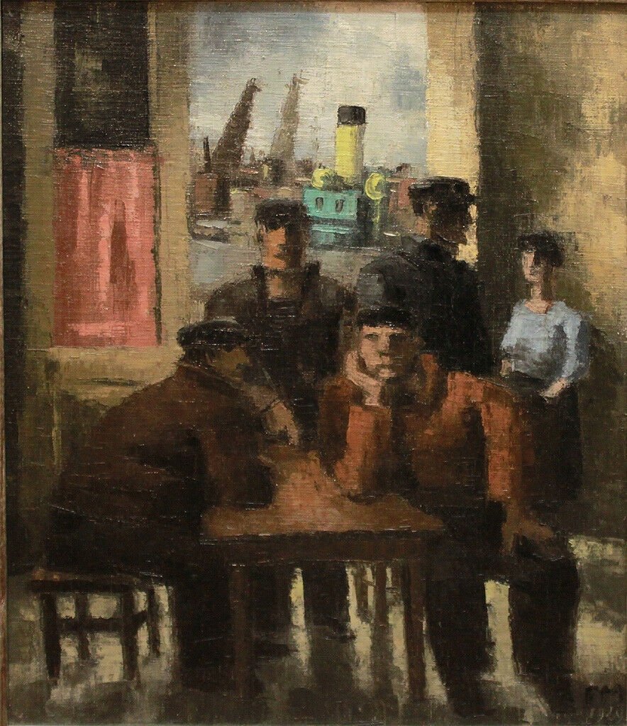Frans Masereel * 1889-1972 Signé Et Daté - -photo-2
