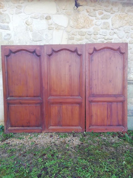 3 Louis XV Doors Woodwork