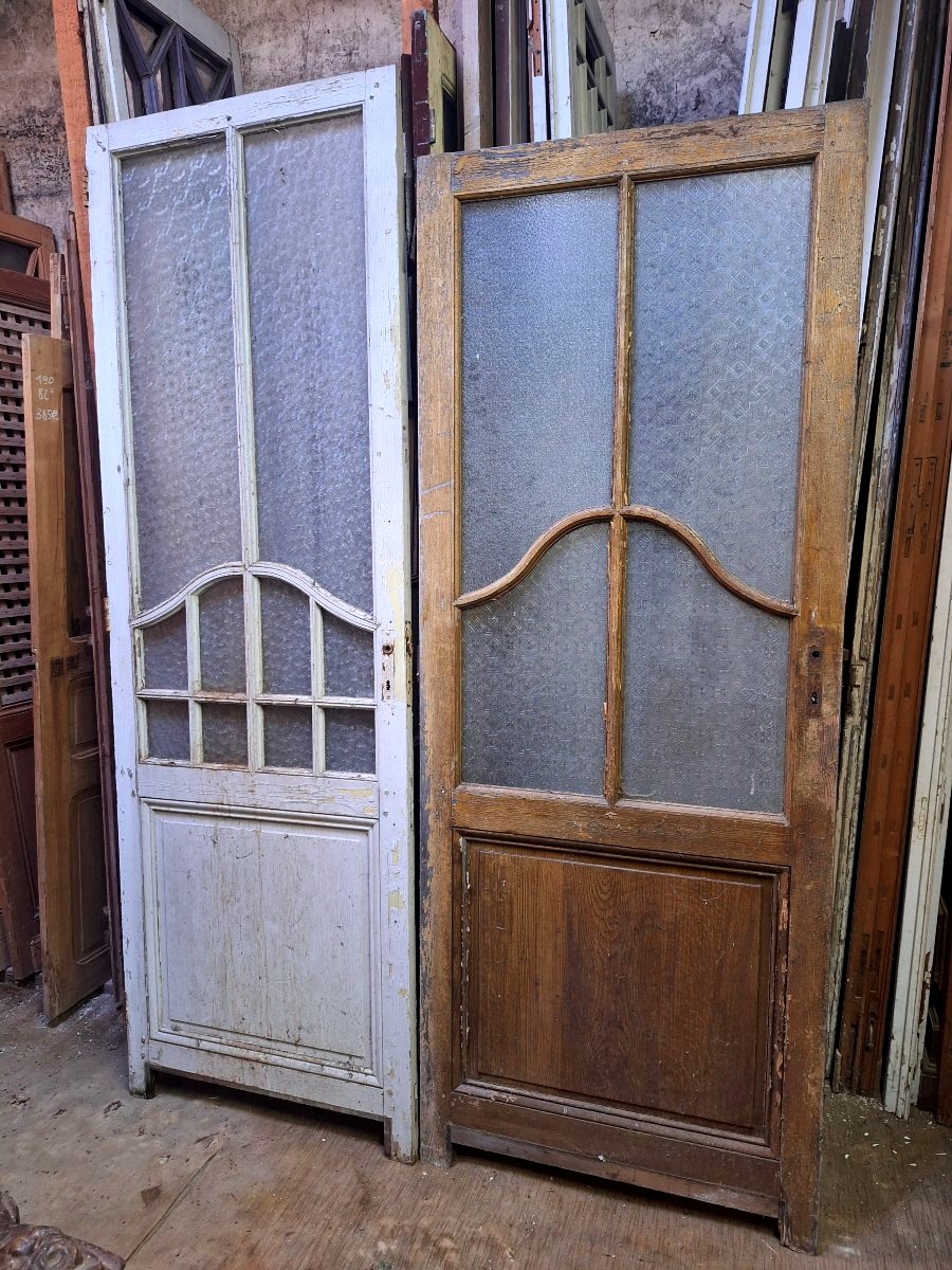 Portes Vitrées Art Déco Séparation De Pièces Jardin D'Hiver Boiserie Verrière Cabane Atelier