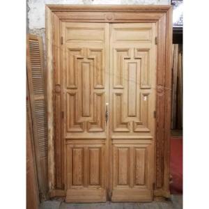 Exceptional Pair Of Landing Doors / Communication Doors With 297x190 Frame 