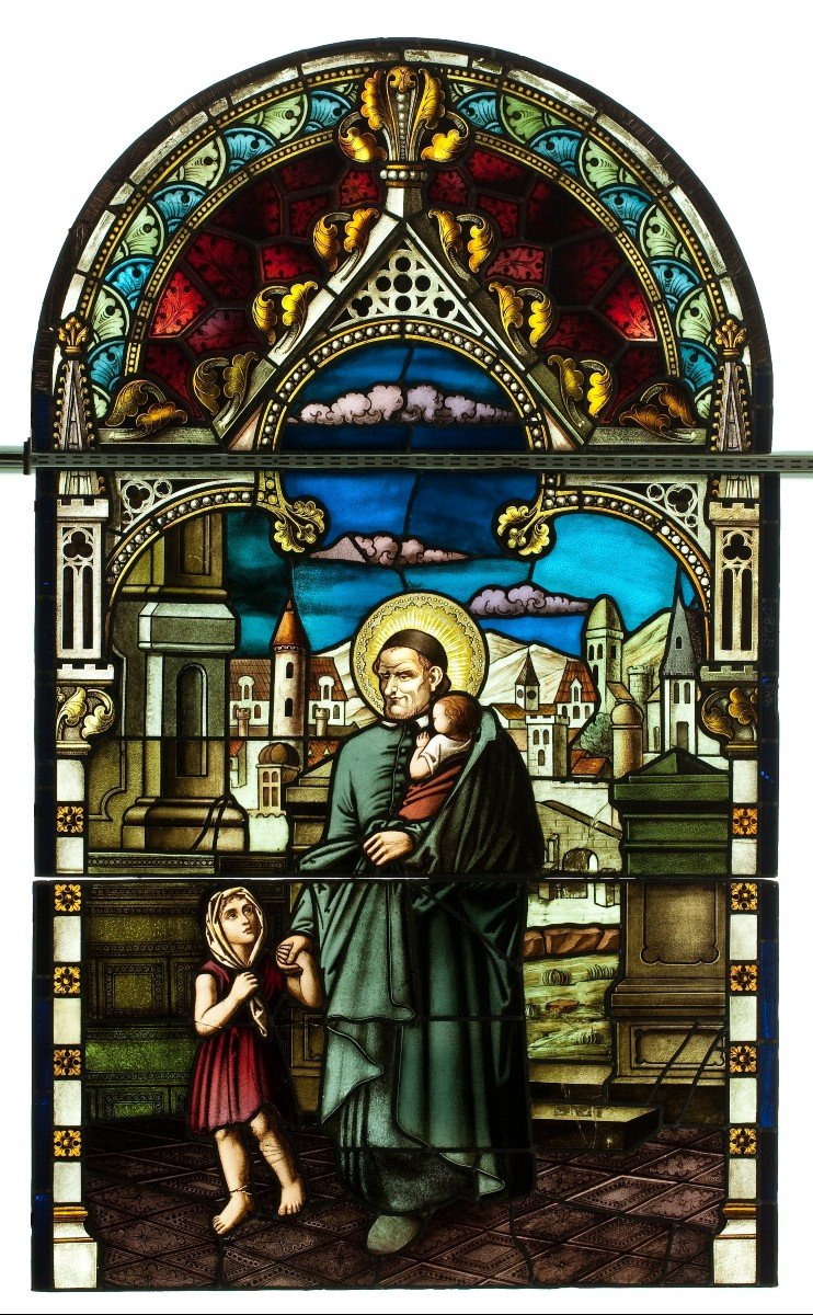 Stained Glass - St Vincent De Paul