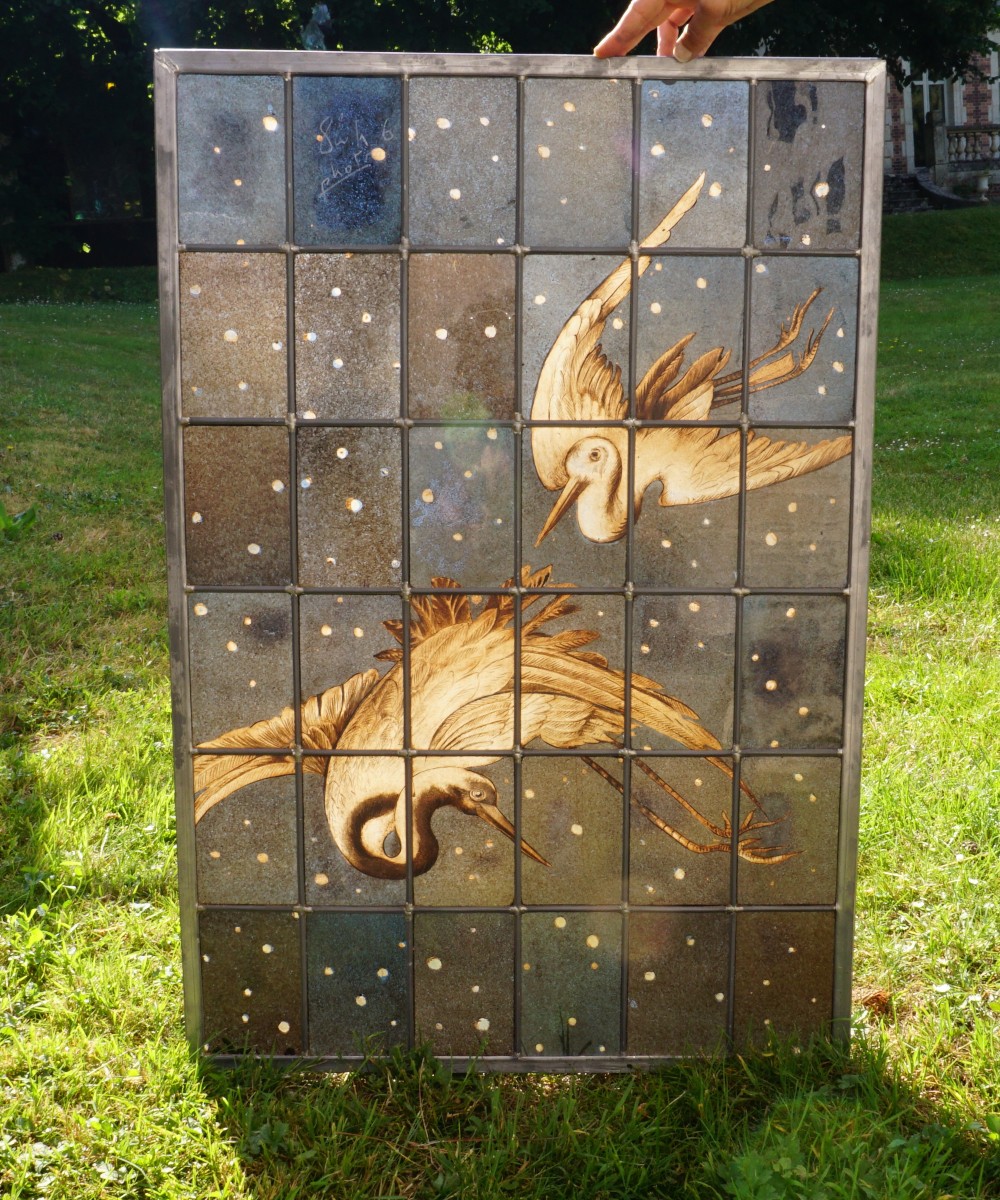 Stained Glass - Flight Of Storks-photo-4