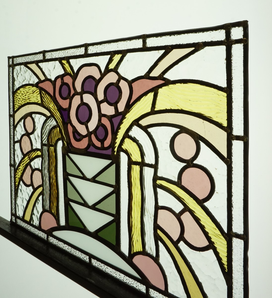 Stained Glass - Stained Glass - Art Deco Flowers-photo-2