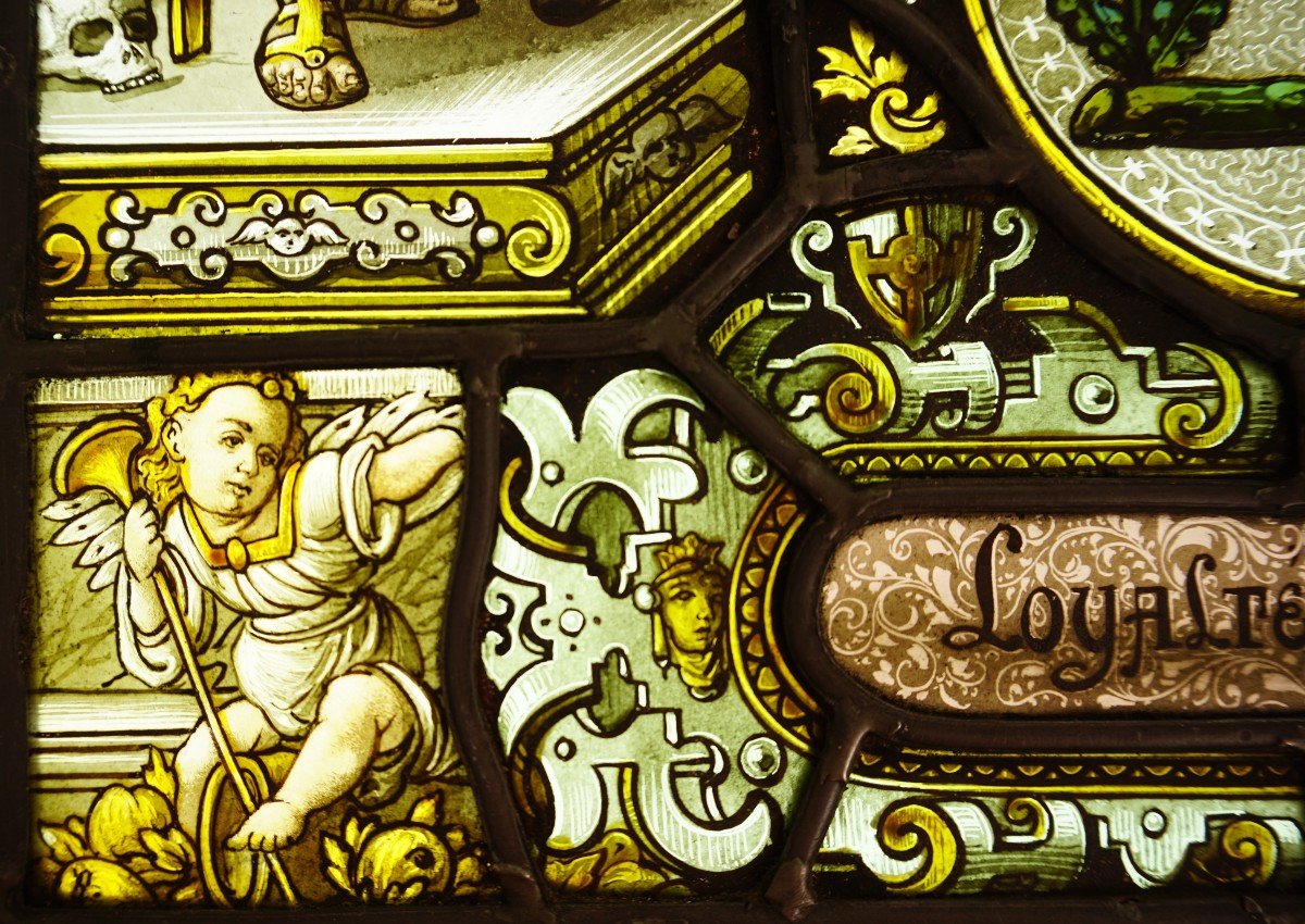 "stained Glass Windows - Swiss Stained Glass - Heraldry - Renaissance"-photo-3
