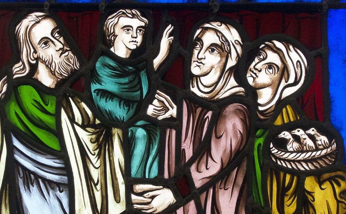 Vitrail - Vitraux - Présentation de Jésus au Temple-photo-2