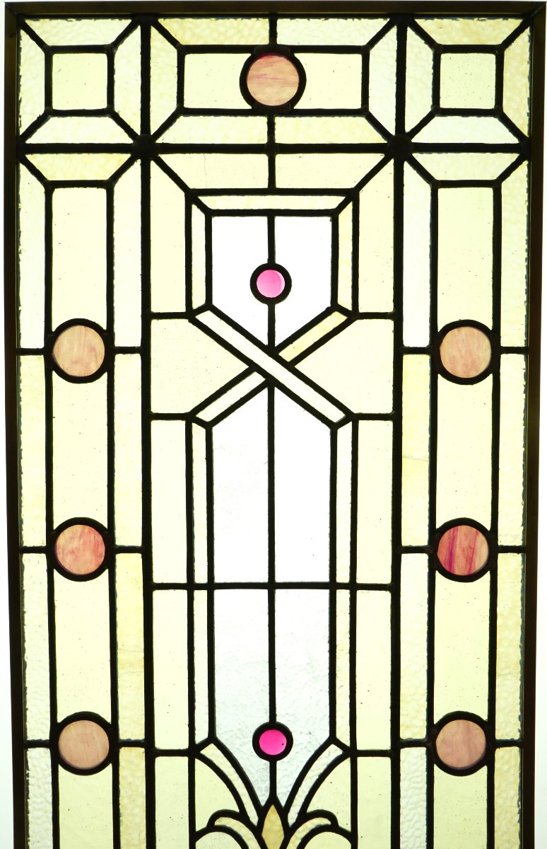 Stained Glass - Stained Glass Windows With An Opalescent Design-photo-2