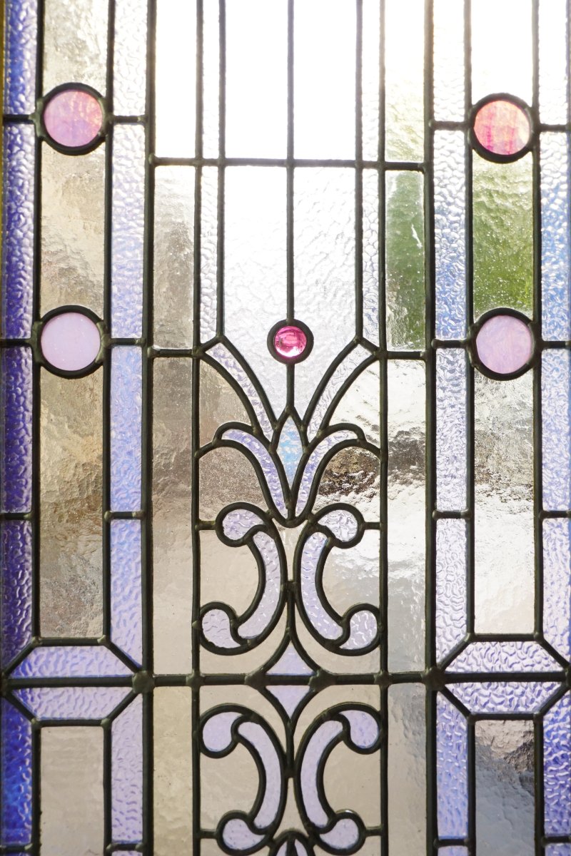 Stained Glass - Stained Glass Windows With An Opalescent Design-photo-4