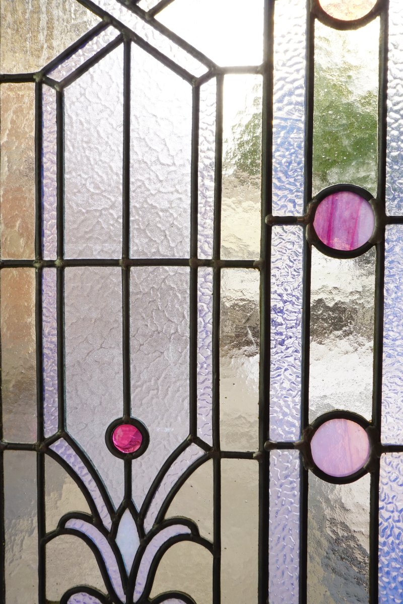 Stained Glass - Stained Glass Windows With An Opalescent Design-photo-2