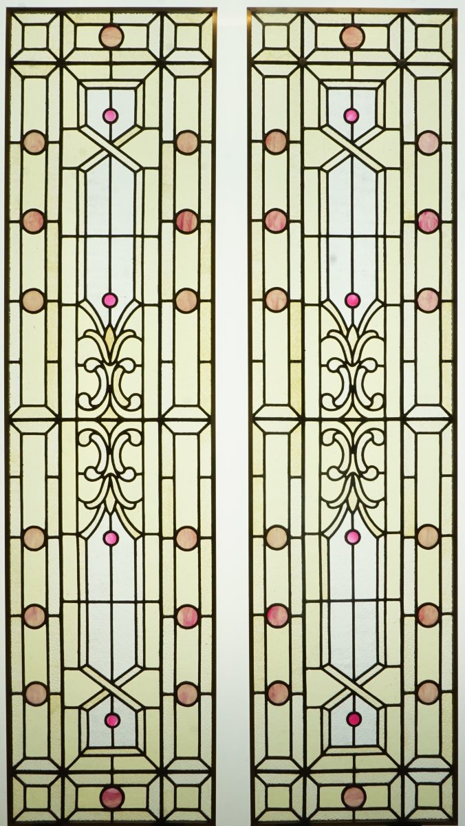 Stained Glass - Stained Glass Windows With An Opalescent Design