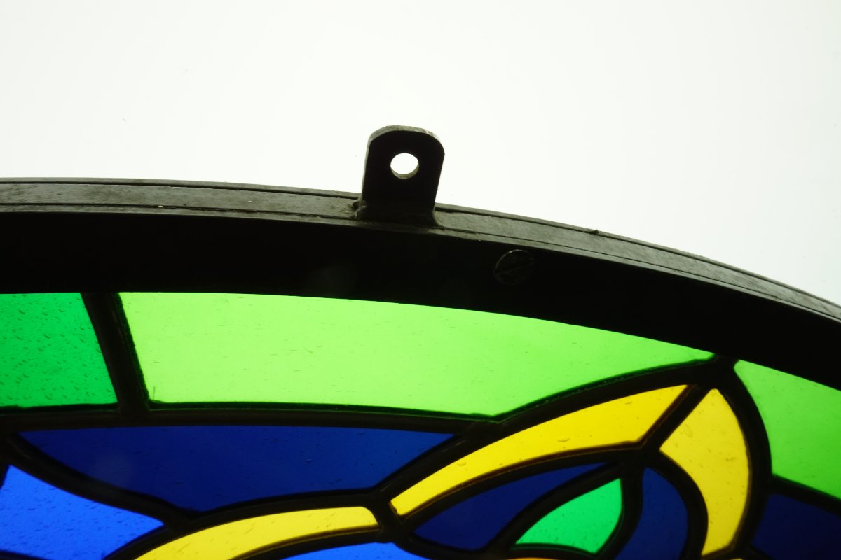 Stained Glass - Stained-glass Windows - Kaleidoscope Rose Window-photo-1