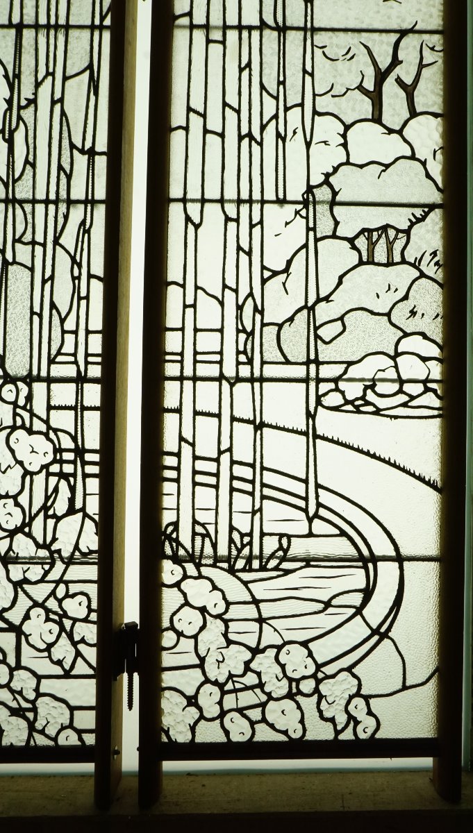 Vitrail - Vitraux - Paravent Art Déco-photo-8