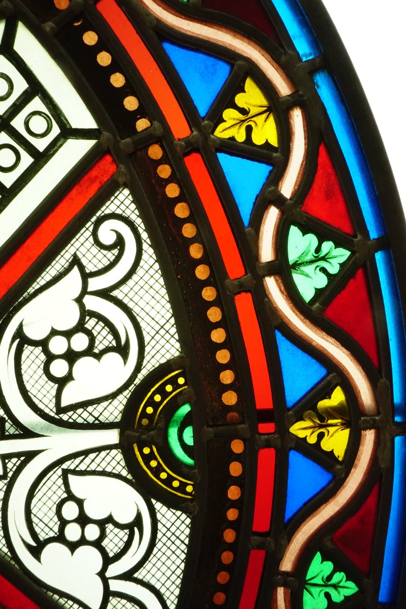 Stained Glass-rose Window-photo-1