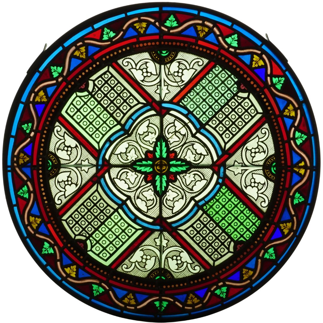 Stained Glass-rose Window