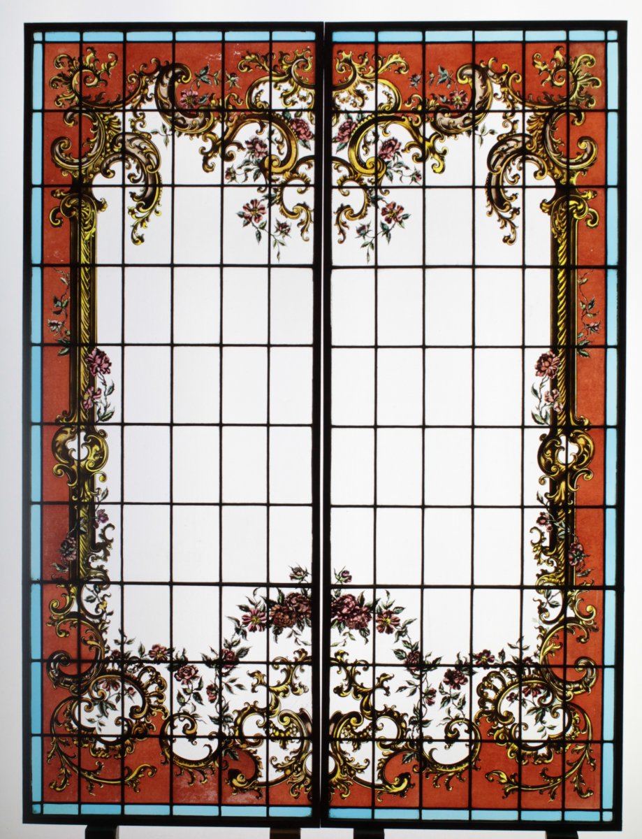 Stained Glass - Louis XV Style Decor