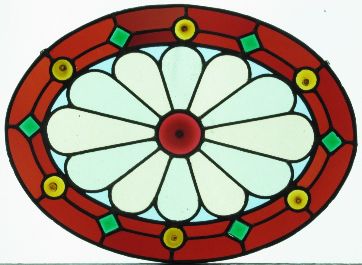 Stained Glass  - Decor Of Cives And Cabochons