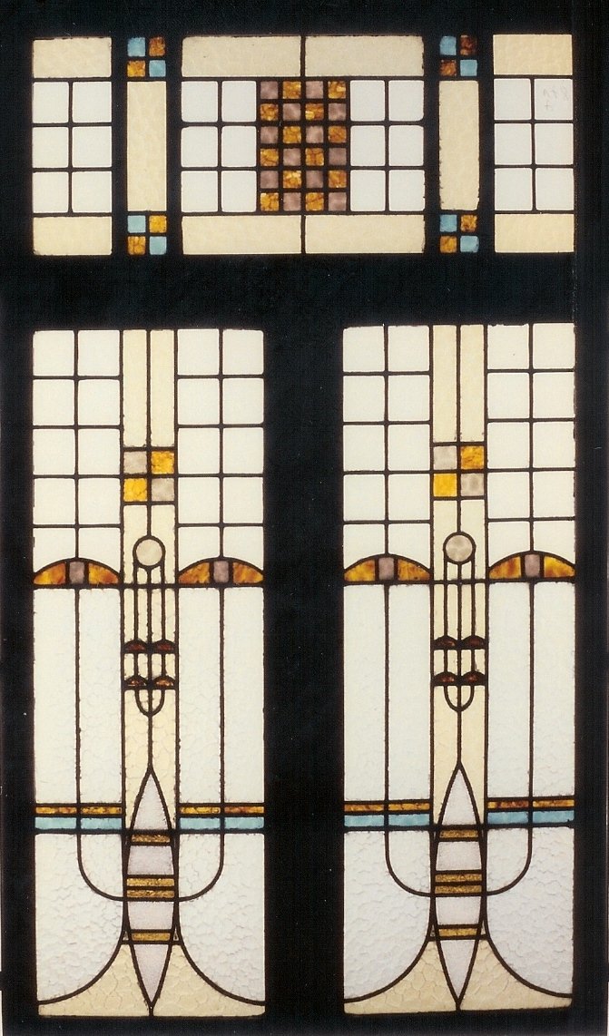 Stained Glass – In The Frank Lloyd Wright Style