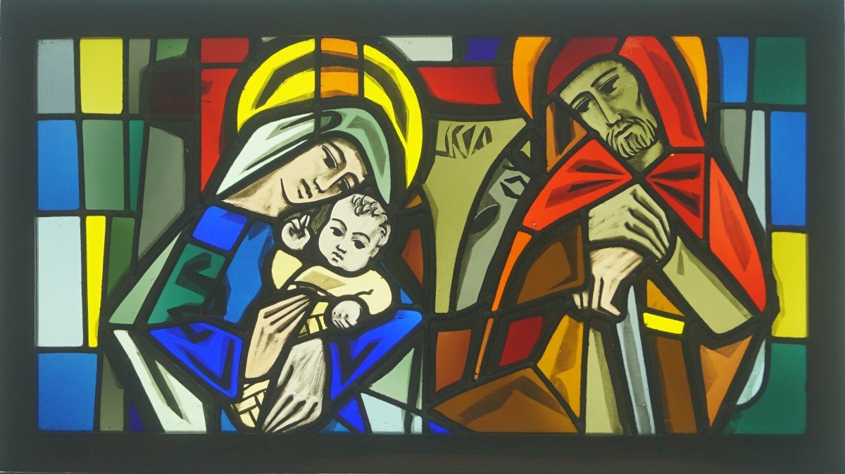 Stained Glass  - The Holy Family