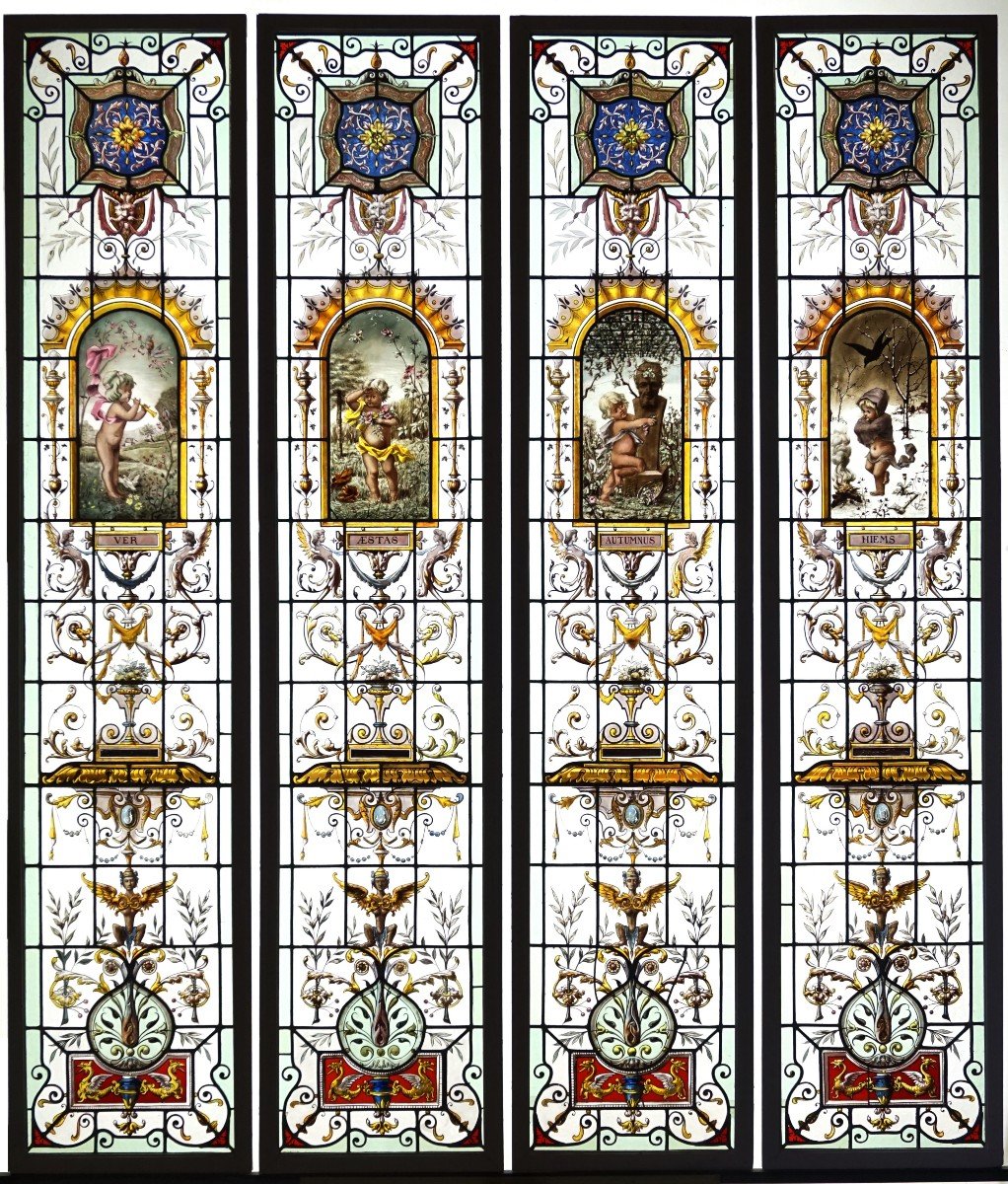 Stained Glass  - The 4 Seasons