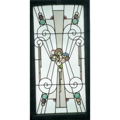 Stained Glass Panel From The 1930s